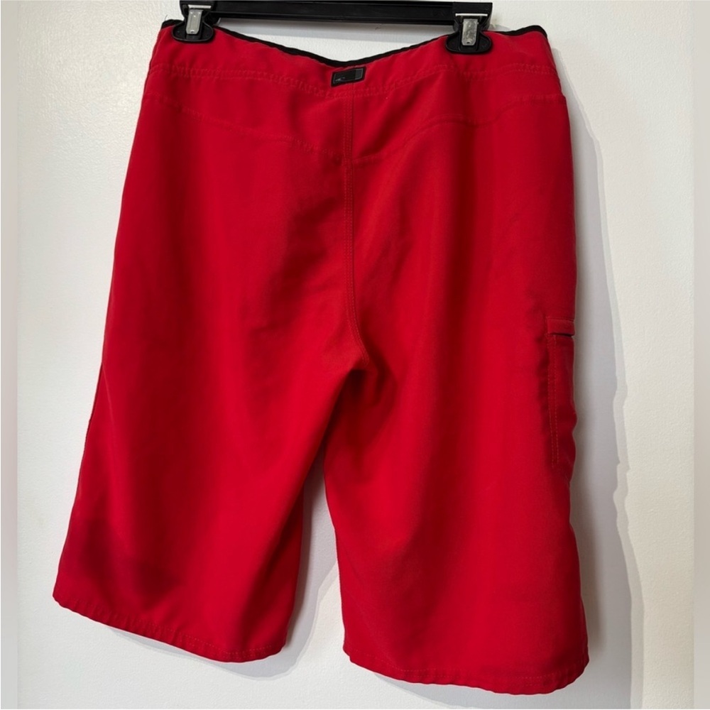 O'Neill Red Cargo Shorts Relaxed Fit